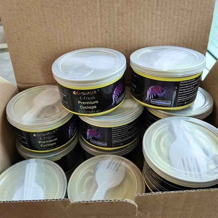 Canned Fresh Cyclops Fish Food